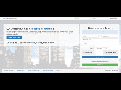 Nasza Historia - Portal społecznościowy